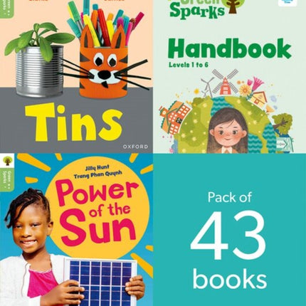 Oxford Reading Tree Green Sparks Level 1 to Level 6 Singles Pack