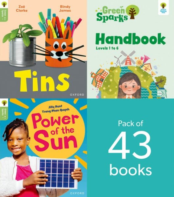 Oxford Reading Tree Green Sparks Level 1 to Level 6 Singles Pack