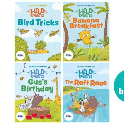 Stories for Maths Wild Buddies YRP1 19 book pack