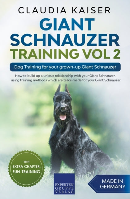 Giant Schnauzer Training Vol 2  Dog Training for your grownup Giant Schnauzer