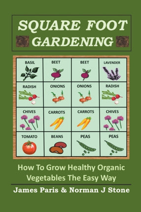Square Foot Gardening How To Grow Healthy Organic Vegetables The Easy Way