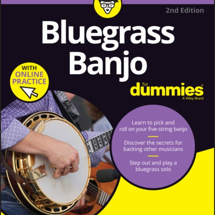 Bluegrass Banjo For Dummies: Book + Online Video & Audio Instruction