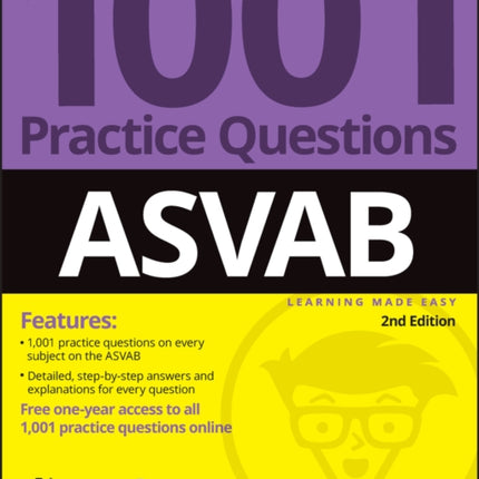 ASVAB: 1001 Practice Questions For Dummies (+ Online Practice)