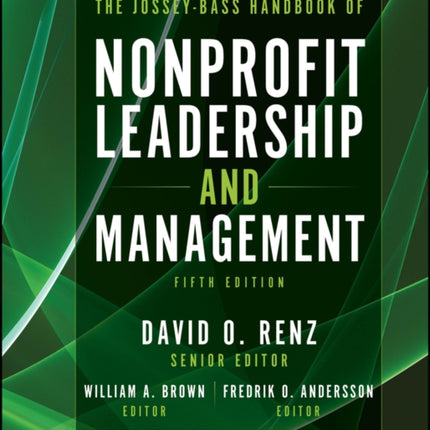 The JosseyBass Handbook of Nonprofit Leadership