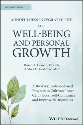 Mindfulnessintegrated CBT for Wellbeing and Personal Growth