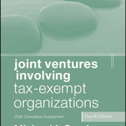 Joint Ventures Involving TaxExempt Organizations