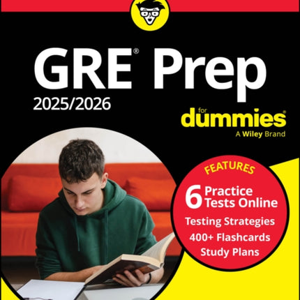 GRE Prep 20252026 For Dummies