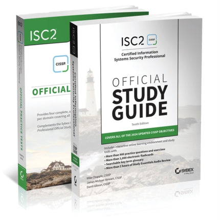 ISC2 CISSP Certified Information Systems Security Professional Official Study Guide  Practice Tests Bundle