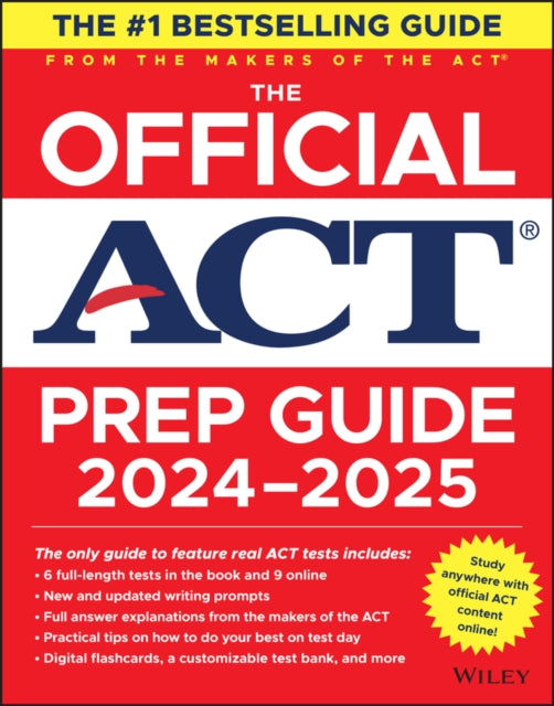 The Official ACT Prep Guide 20242025