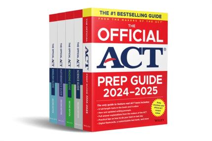 The Official ACT Prep  Subject Guides 20242025 Complete Set