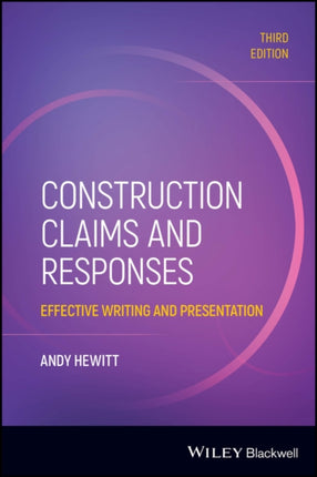 Construction Claims and Responses Effective Writi