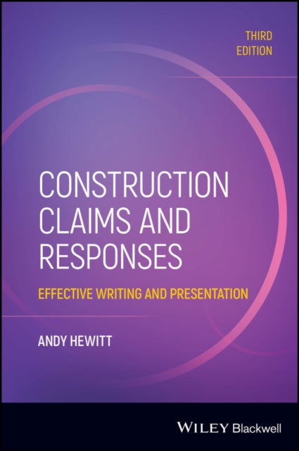 Construction Claims and Responses Effective Writi