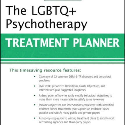 The Gay and Lesbian Psychotherapy Treatment Planne r 2nd Edition