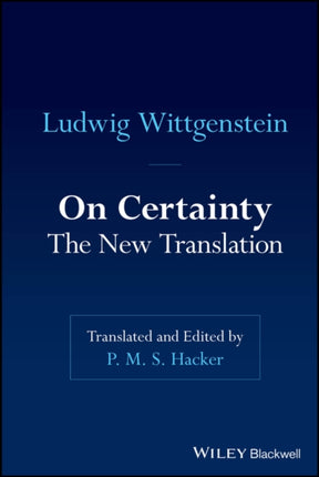 On Certainty The New Translation