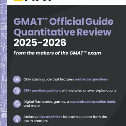 GMAT Official Guide Quantitative Review 20252026