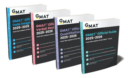 GMAT Official Guide 2025  2026 Bundle