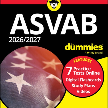 20262027 ASVAB For Dummies  7 Practice Tests F lashcards  Videos Online