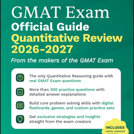 GMAT Official Guide Quantitative Review 2026  2027