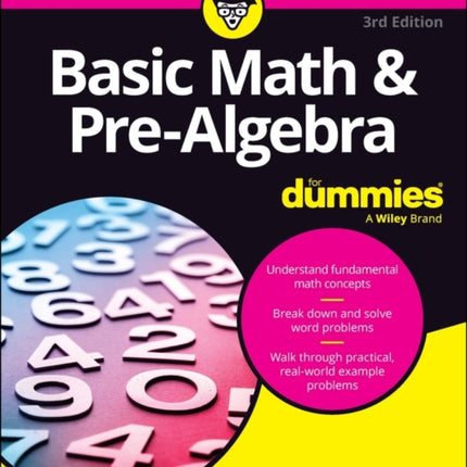 Basic Math  PreAlgebra For Dummies 3rd Edition