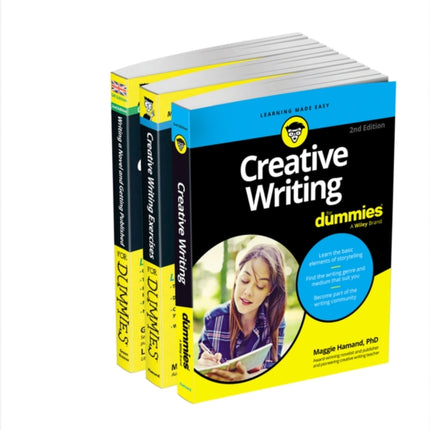 Creative Writing For Dummies Collection  Creative  Writing FD 2EWriting a Novel  Getting Publishe d FD 2ECreative Writing Exercises FD
