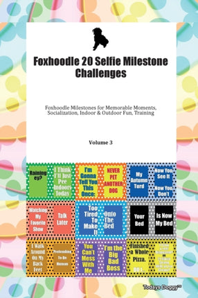 Foxhoodle 20 Selfie Milestone Challenges Foxhoodle Milestones for Memorable Moments Socialization Indoor  Outdoor Fun Training Volume 3