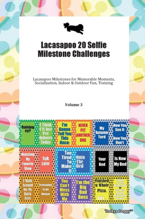 Lacasapoo 20 Selfie Milestone Challenges Lacasapoo Milestones for Memorable Moments Socialization Indoor  Outdoor Fun Training Volume 3