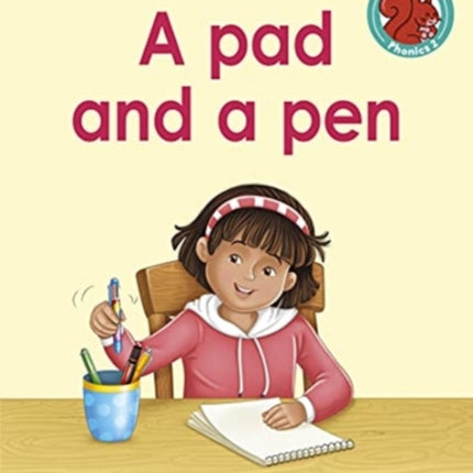A pad and a pen