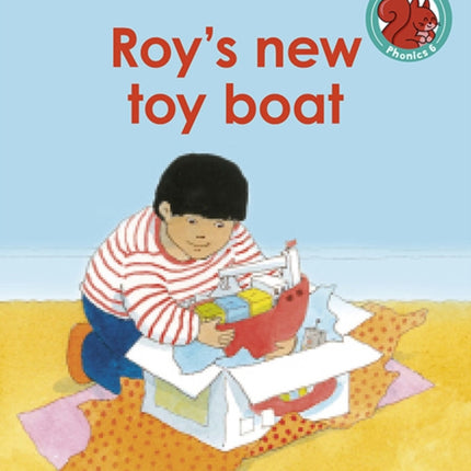 Roy's new toy boat