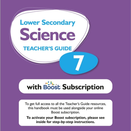 Cambridge Checkpoint Lower Secondary Science Teachers Guide 7 with Boost Subscription