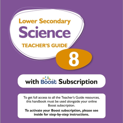 Cambridge Checkpoint Lower Secondary Science Teachers Guide 8 with Boost Subscription