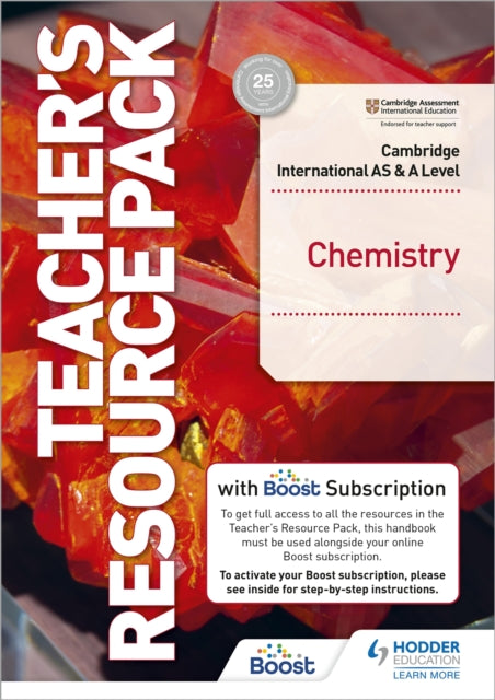 Cambridge International AS  A Level Chemistry