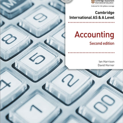 Cambridge International AS and A Level Accounting Second Edition