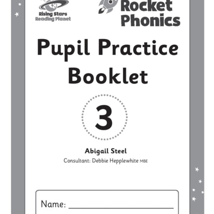 Reading Planet: Rocket Phonics – Pupil Practice Booklet 3