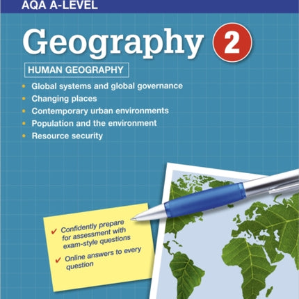 AQA A-level Geography Workbook 2: Human Geography