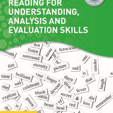 Reading for Understanding, Analysis and Evaluation Skills: Second and Third Levels English