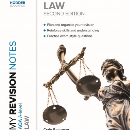 My Revision Notes: AQA A Level Law Second Edition