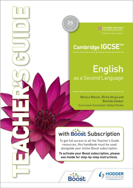 Cambridge IGCSE English as a Second Language Teachers Guide with Boost Subscription