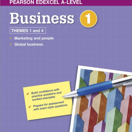 Pearson Edexcel A-Level Business Workbook 1