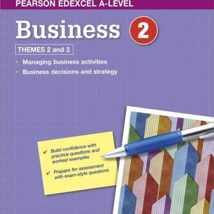 Pearson Edexcel A-Level Business Workbook 2