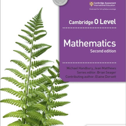 Cambridge O Level Mathematics Second edition