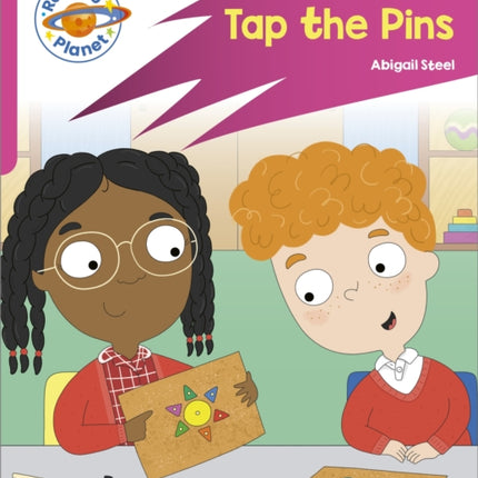 Reading Planet: Rocket Phonics - Target Practice - Tap the Pins - Pink A