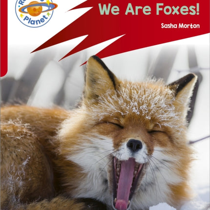 Reading Planet: Rocket Phonics – Target Practice - We Are Foxes - Red A