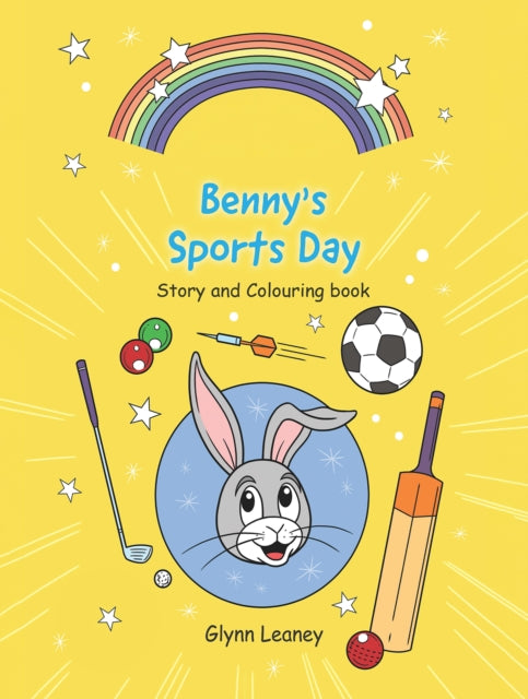 Benny's Sports Day: Story and Colouring book