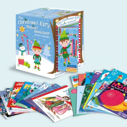 The Christmas Elf's Magical Bookshelf Advent Calendar: Contains 24 books!