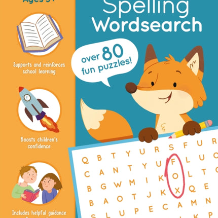 Spelling Wordsearch: Over 80 Fun Puzzles!