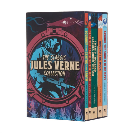 The Classic Jules Verne Collection: 5-Volume Box Set Edition