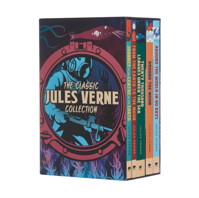 The Classic Jules Verne Collection: 5-Volume Box Set Edition