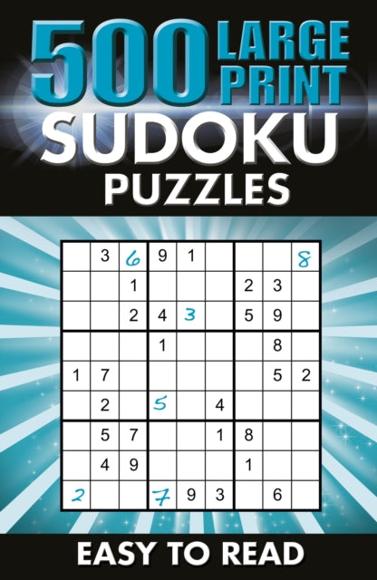 500 Large Print Sudoku Puzzles