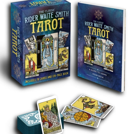 The Classic Rider Waite Smith Tarot Book & Card Deck: Includes 78 Cards and 128-Page Book