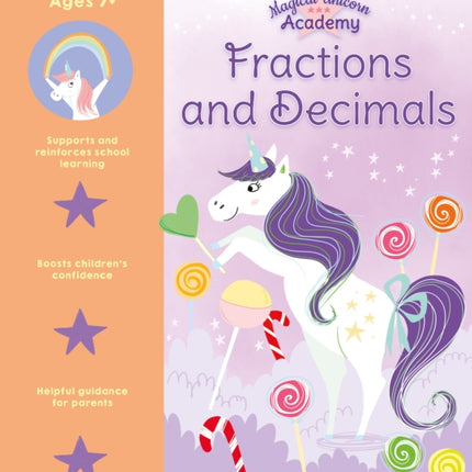 Magical Unicorn Academy: Fractions and Decimals